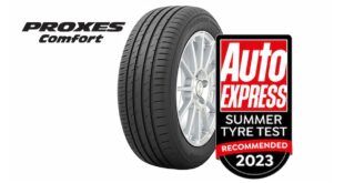 O Proxes Comfort da Toyo fica em 2º lugar nos testes de verão da Auto Express