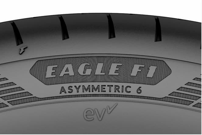 Novo logotipo Goodyear EV-Ready