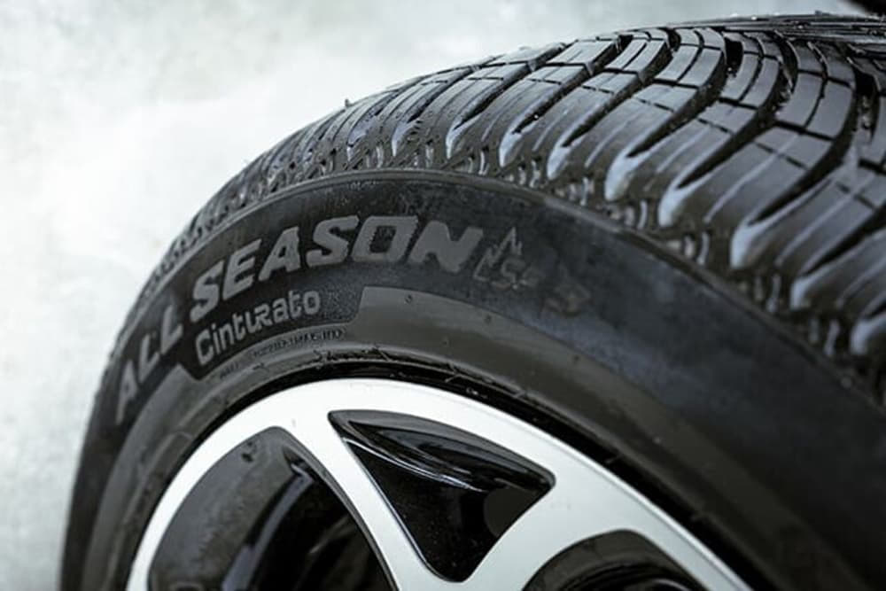 Pirelli Cinturato All Season SF3 com neve